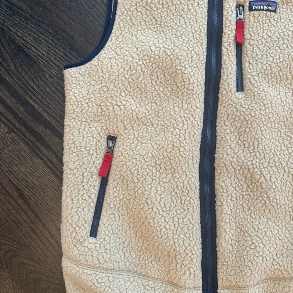 Patagonia mens retro pile vest Sherpa medium - Picture 4 of 8